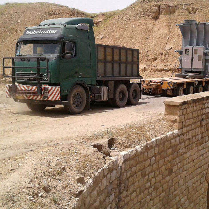 Forwarder :Pazand Tarabar Int. Transport co.